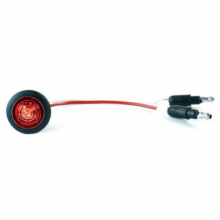 GROTE Clr/Mkr, Red, Led, Rnd, Micronovap2 W/Grmt 49322